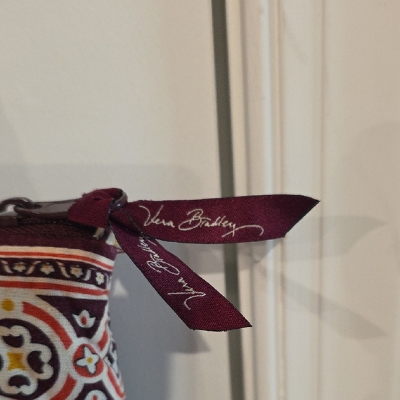 Vera Bradley Red and Pink Quilted Tote Bag - Picture 2 of 11